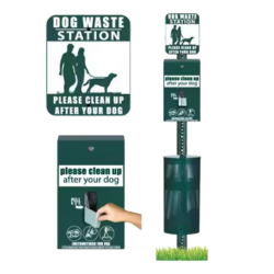 Trạm vệ sinh cho thú cưng - Dog Waste Station. Thể hiện cam kết của bạn về sự sạch sẽ và thân thiện với vật nuôi bằng cách tài trợ cho 10 trạm vệ sinh được bố trí một cách chiến lược xung quanh các khu vực tổ chức sự kiện. Logo của công ty bạn sẽ nổi bật trên mỗi trạm xử lý chất thải, thu hút sự chú ý của những người nuôi thú cưng và thể hiện sự cống hiến của thương hiệu bạn. Bằng cách cung cấp tiện ích thiết yếu này, bạn sẽ không chỉ nâng cao trải nghiệm sự kiện cho người tham dự và những người bạn đồng hành của họ mà còn định vị thương hiệu của bạn như một nhà lãnh đạo chu đáo và có ý thức về môi trường trong ngành thú cưng.